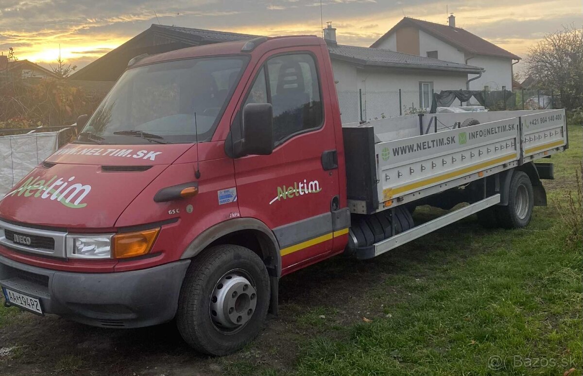 Iveco Daily 65C Valník – 2.8 107 kW – Spoľahlivý pracant - 2