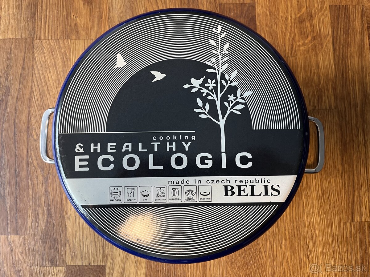 Sada hrncov vzor modrotlač - 2