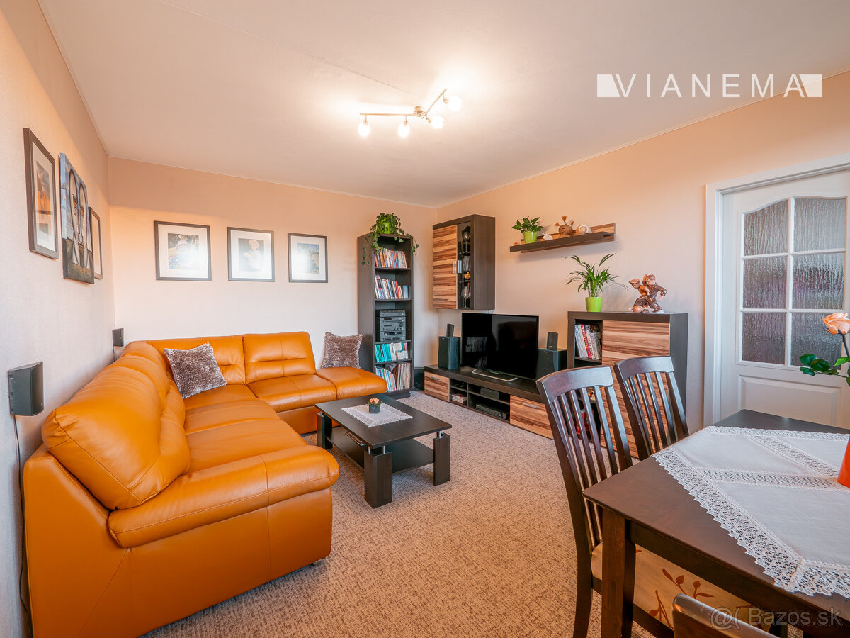 IBA U NÁS 3 izbový byt KE-Západ 56 m2 s loggiou - 2