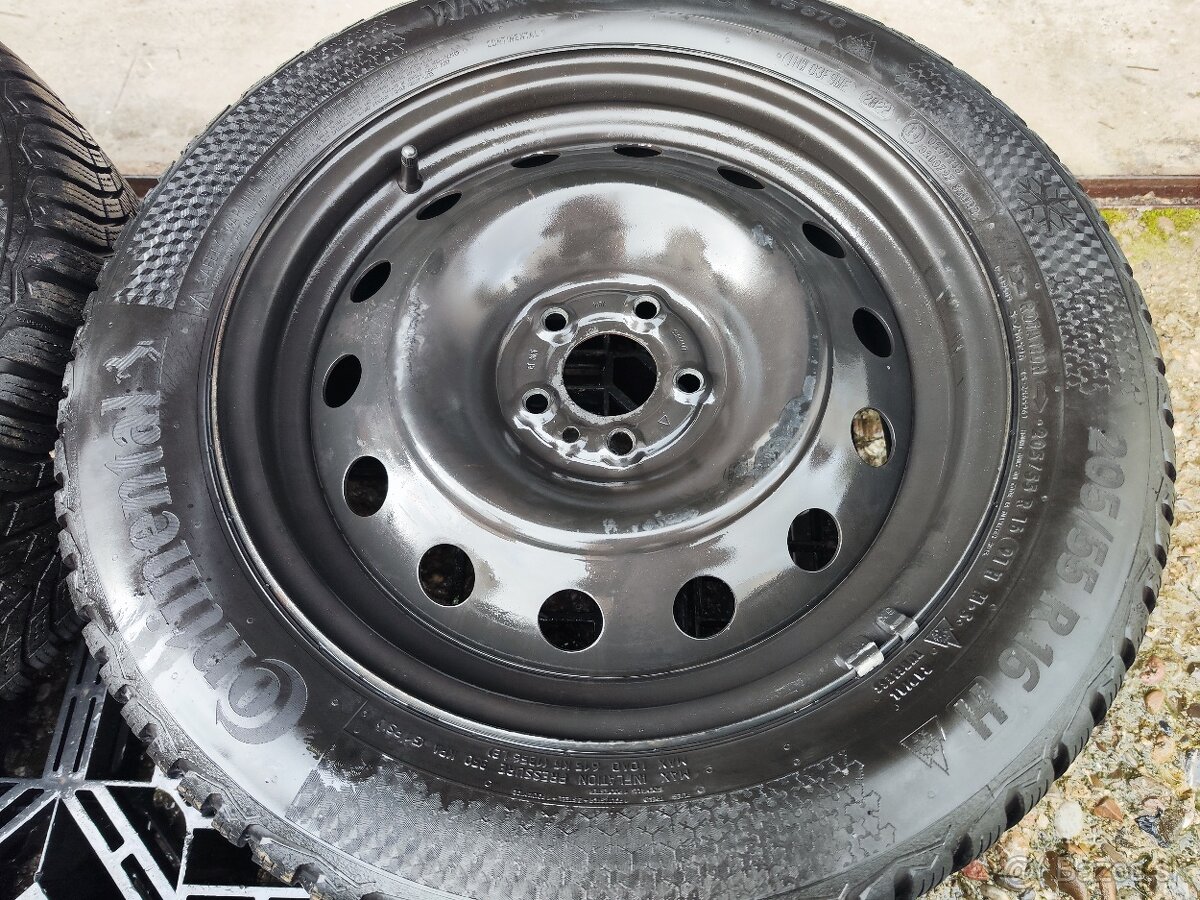 Plech. sada =5x98= s pneu i bez= 205/55 R16 - 2