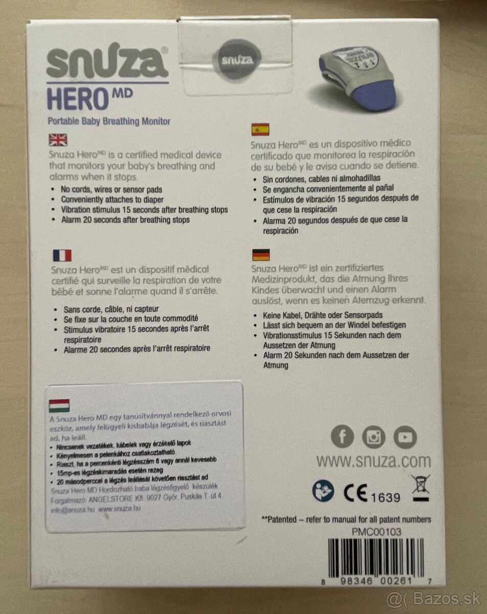 Snuza Hero monitor dychu - 2