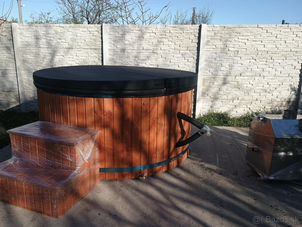 Drevený kúpací sud - 2