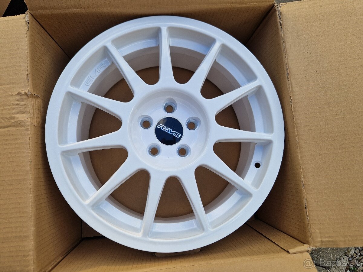 🔥 Predám novú sadu diskov 16” - design RAYS – BIELA | 5x100 - 2