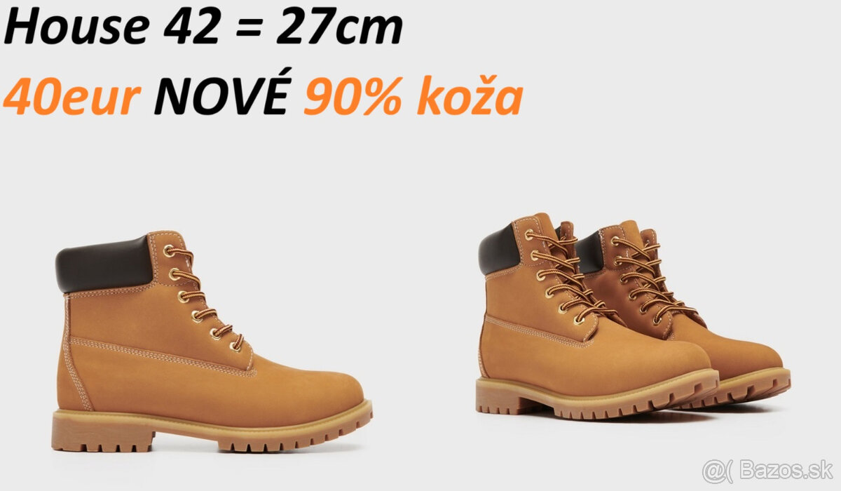 Topánky KOŽENÉ, Čižmy POLYURETÁNOVÉ, Mikiny RYBINOVÉ - 2