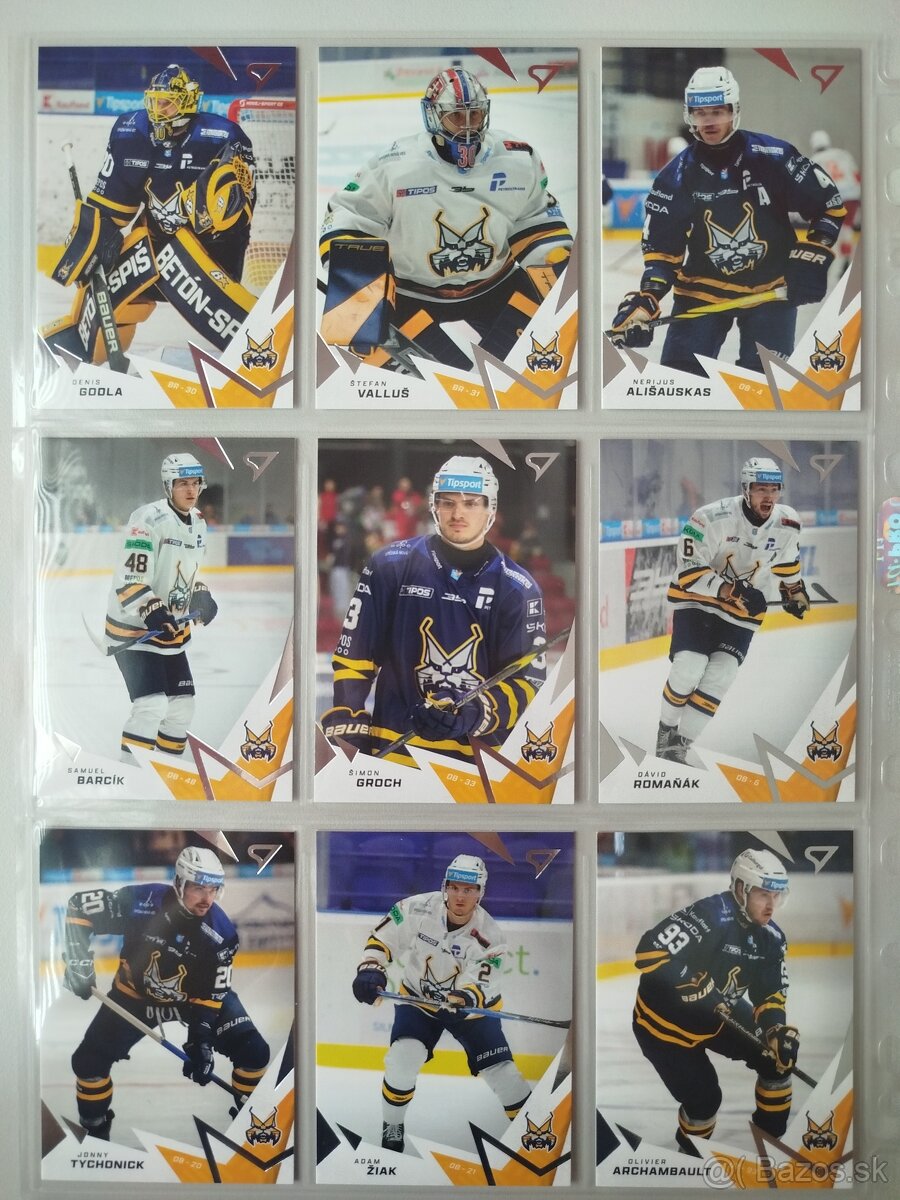 Hokejové kartičky TIPOS EXTRALIGA 25/26 HK SPIŠSKÁ NOVÁ VES - 2