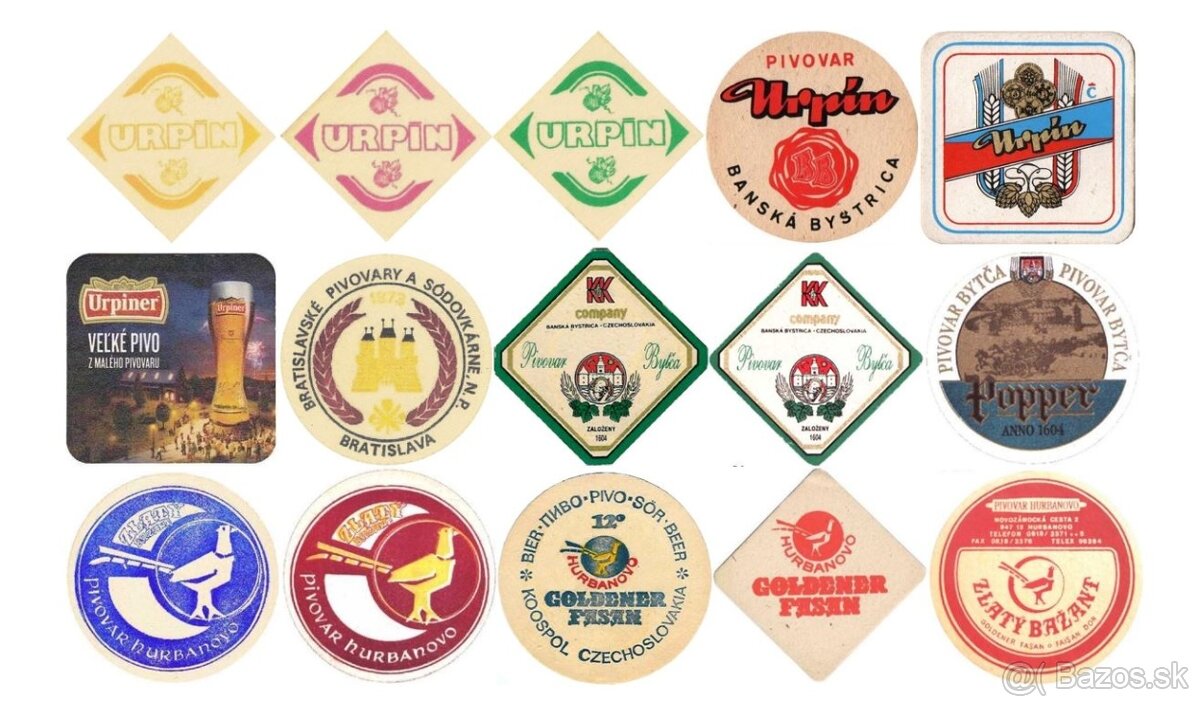 podpivníky pivné tácky - 2