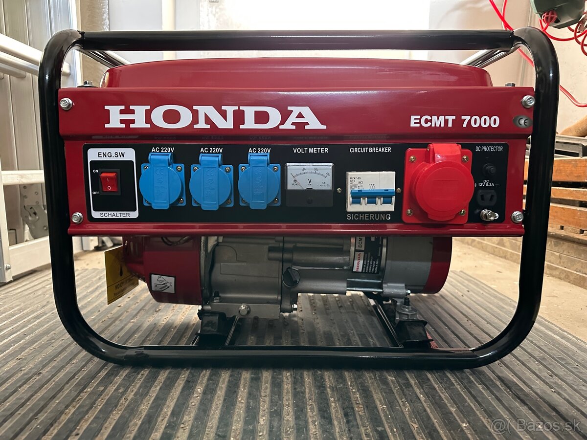 Elektrocentrála HONDA ECMT 7000 - 2