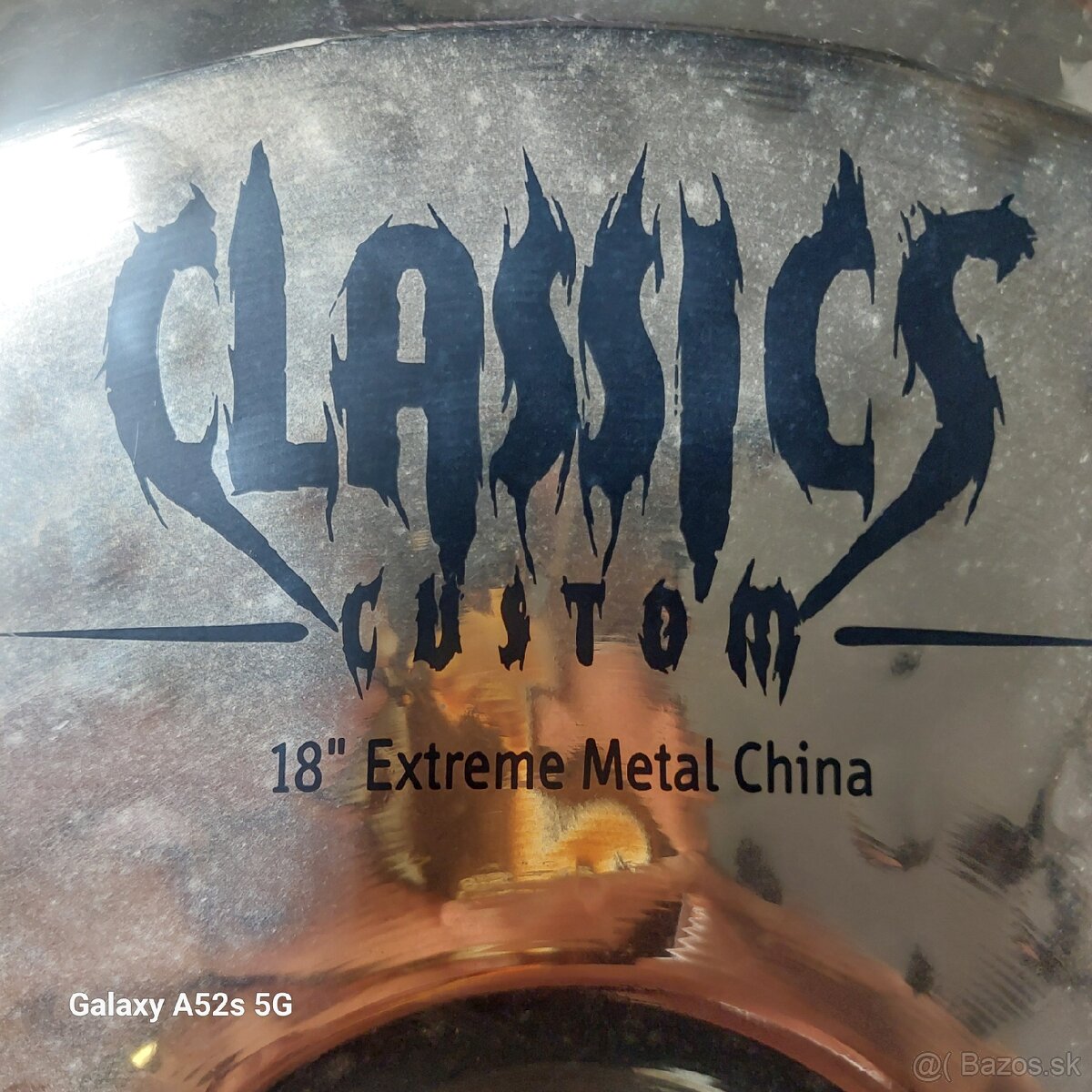 China meinl classics custom 18" - 2