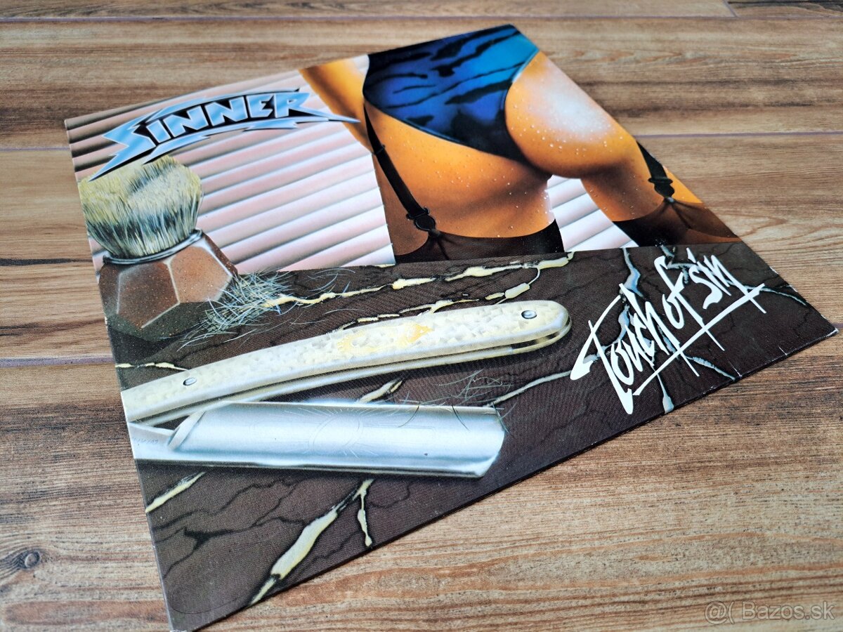 Lp SINNER - Touch Of Sin / EX - 2