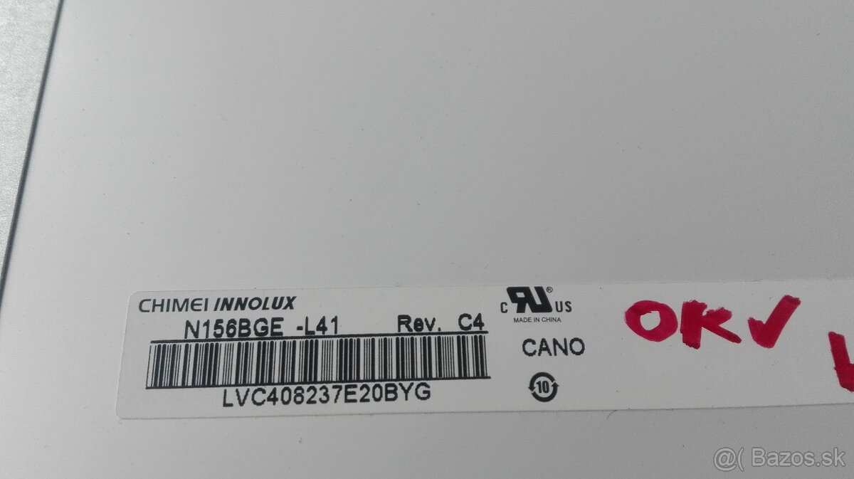 Display, Displej, Obrazovka pre notebooky 15,6" 15,4",15" - 2