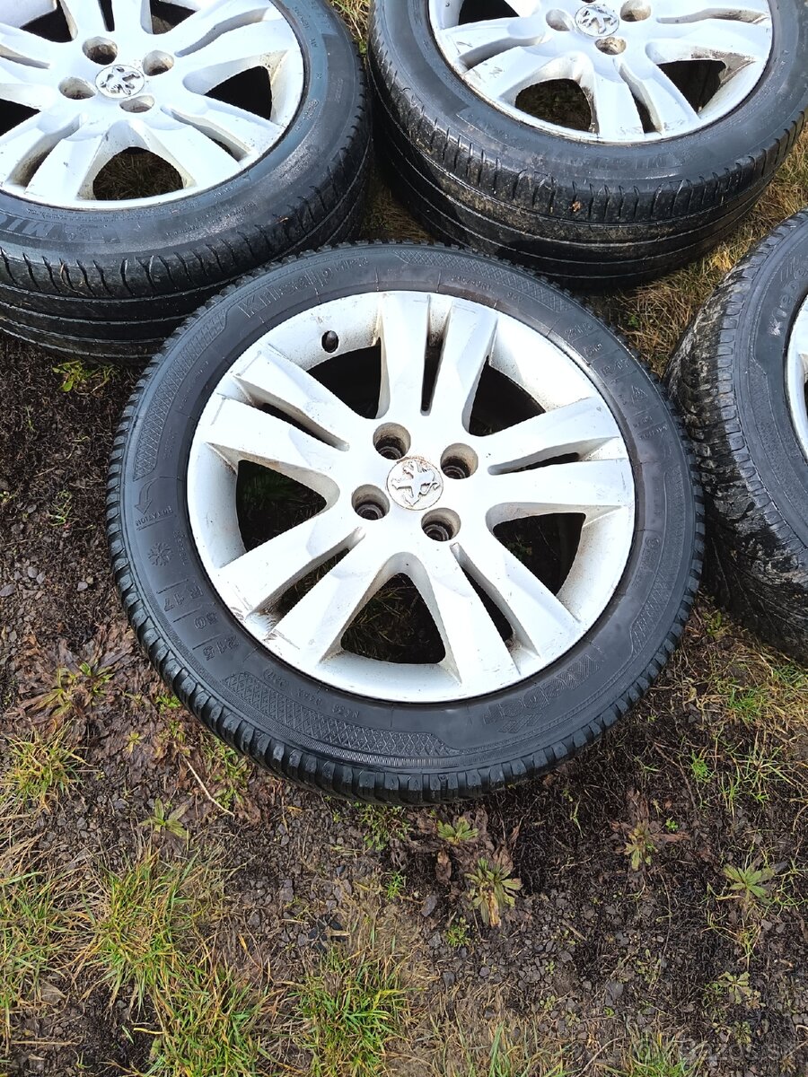 Predám elektróny 4x108 215/50 R17 - 2