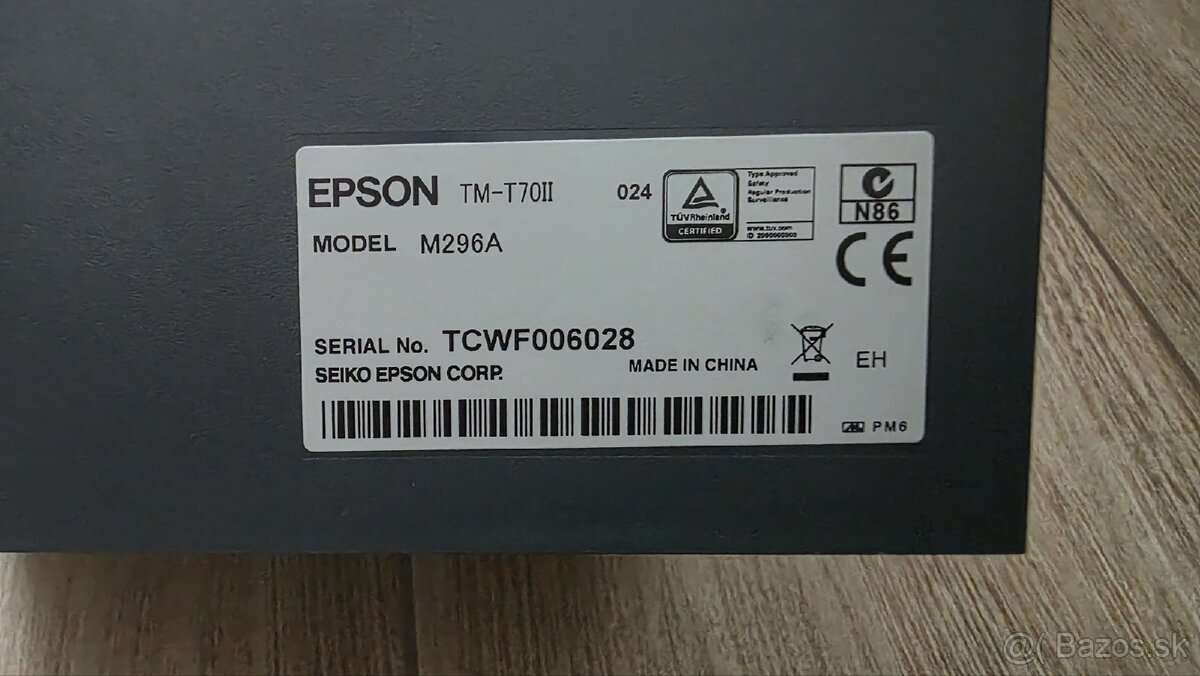 Epson TM-T70II - M296A - termalna tlaciaren - 2