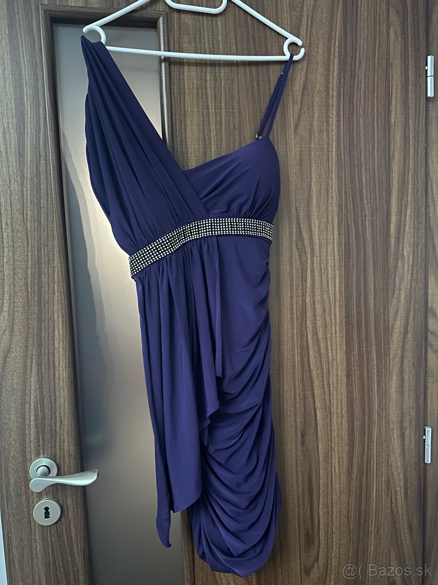 Fialkove damske šaty - 2