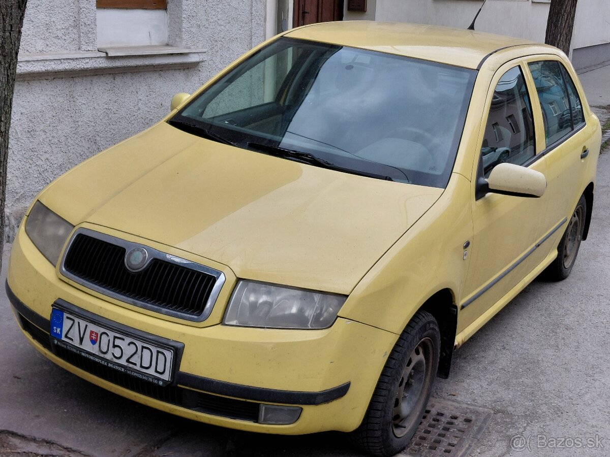 Predaj Škoda Fabia 1,4MPi 50kw - 2