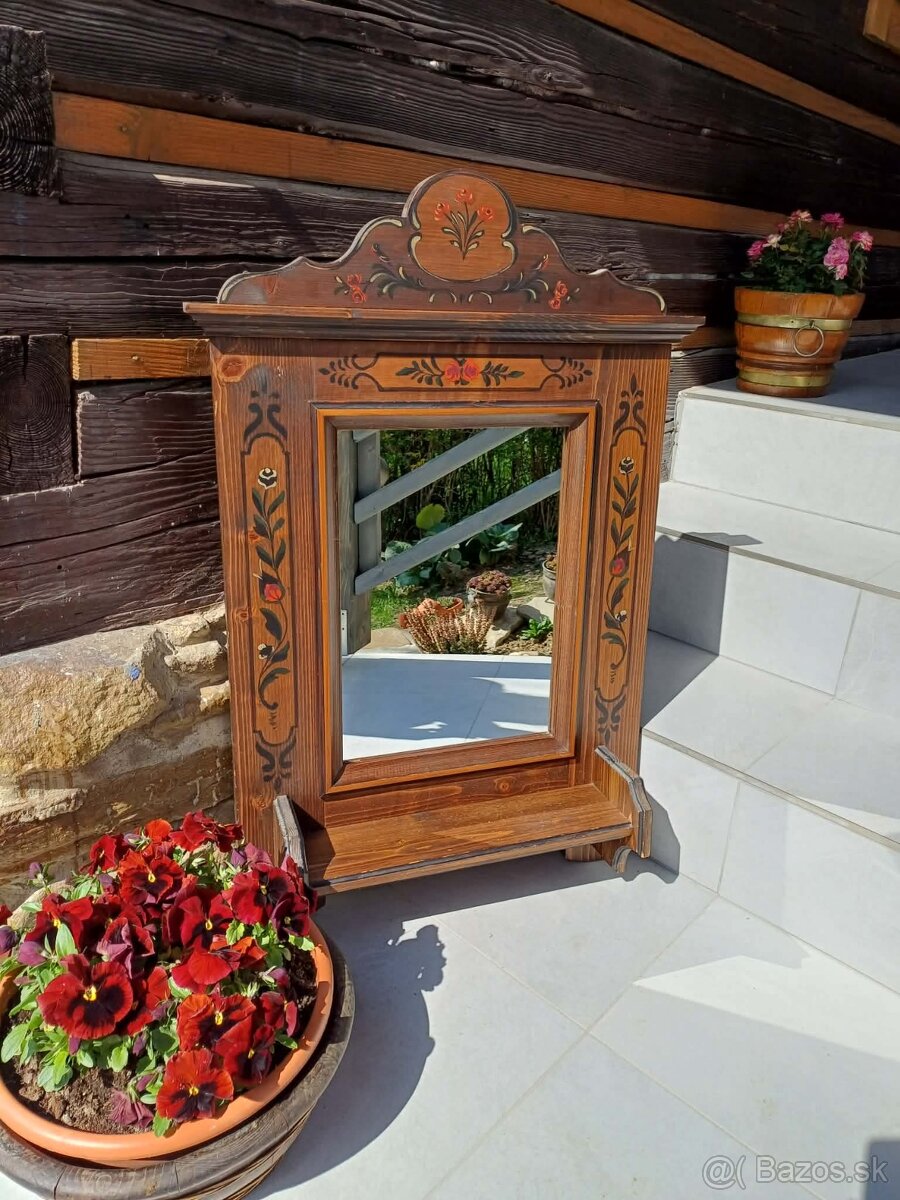 Drevené zrkadlo - 2