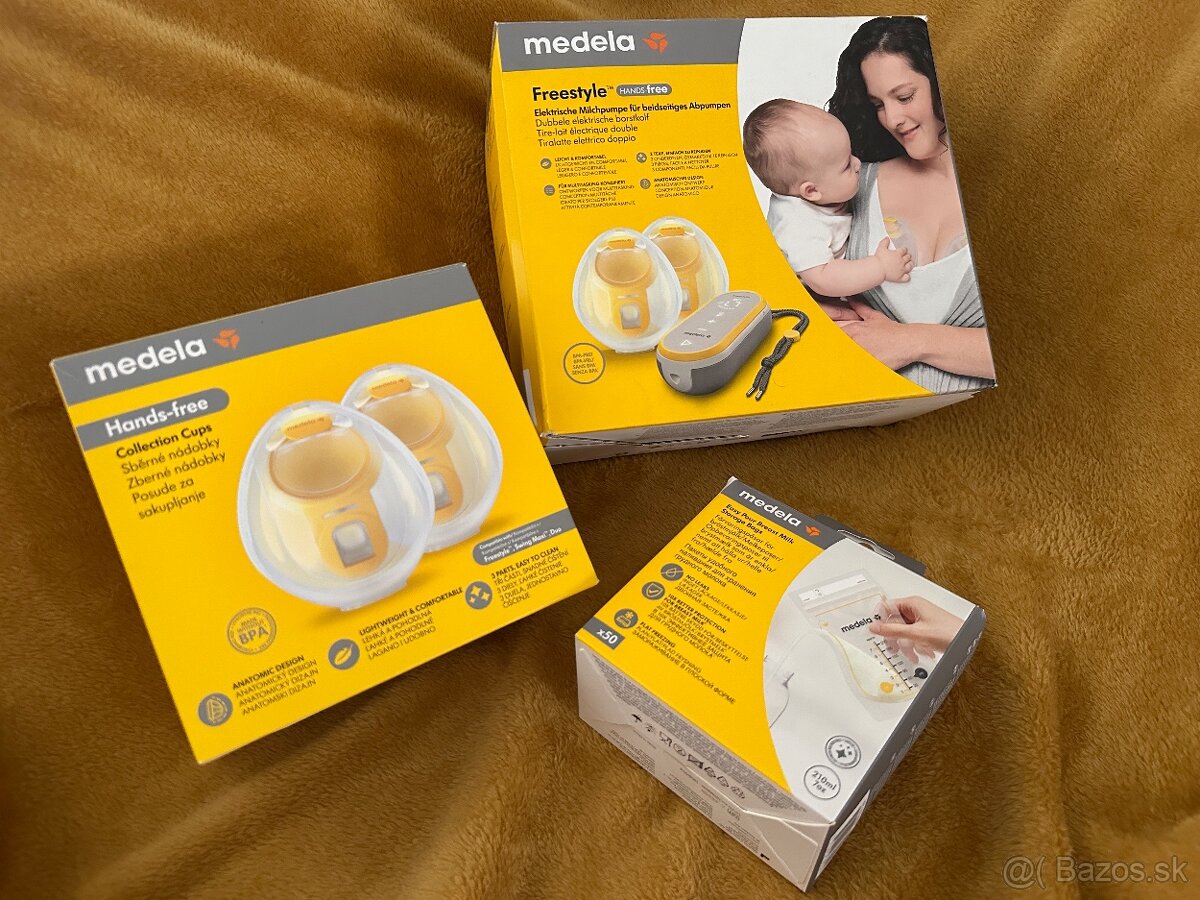 Odsávačka Medela freestyle + doplnky - 2