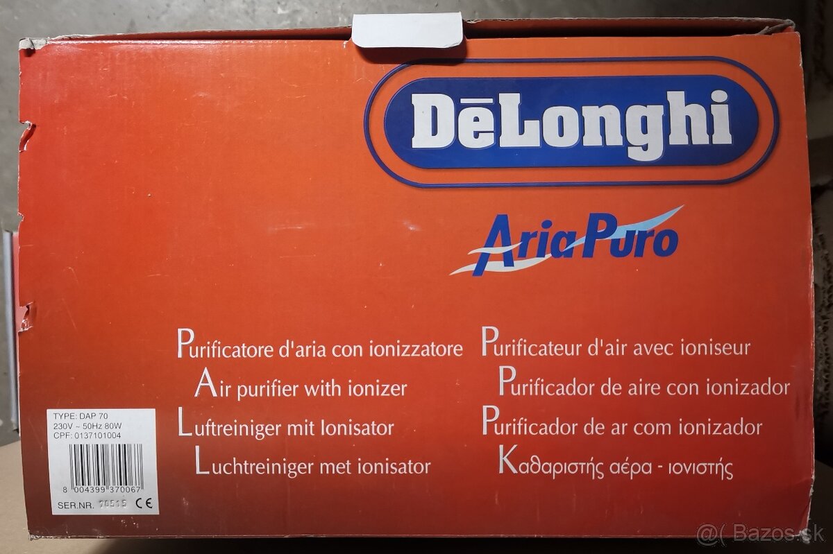Čističku vzduchu - De'Longhi - 2