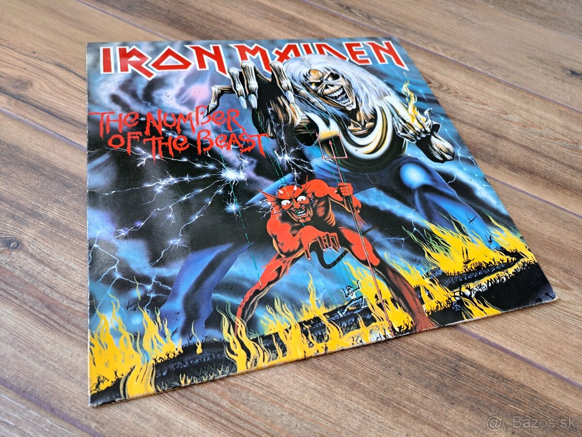 Lp IRON MAIDEN- The Number of the Beast - 2