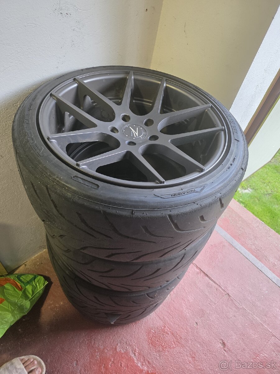 5x120 r18 orig Zperformance zp.07 8j 9j 235/40 semislick bmw - 2