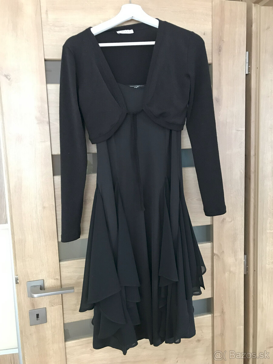 Čierne spoločenské šaty - 2