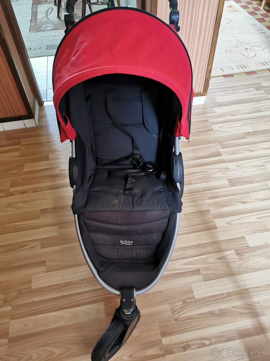 Kočík Britax a sedačka na bicykel - 2