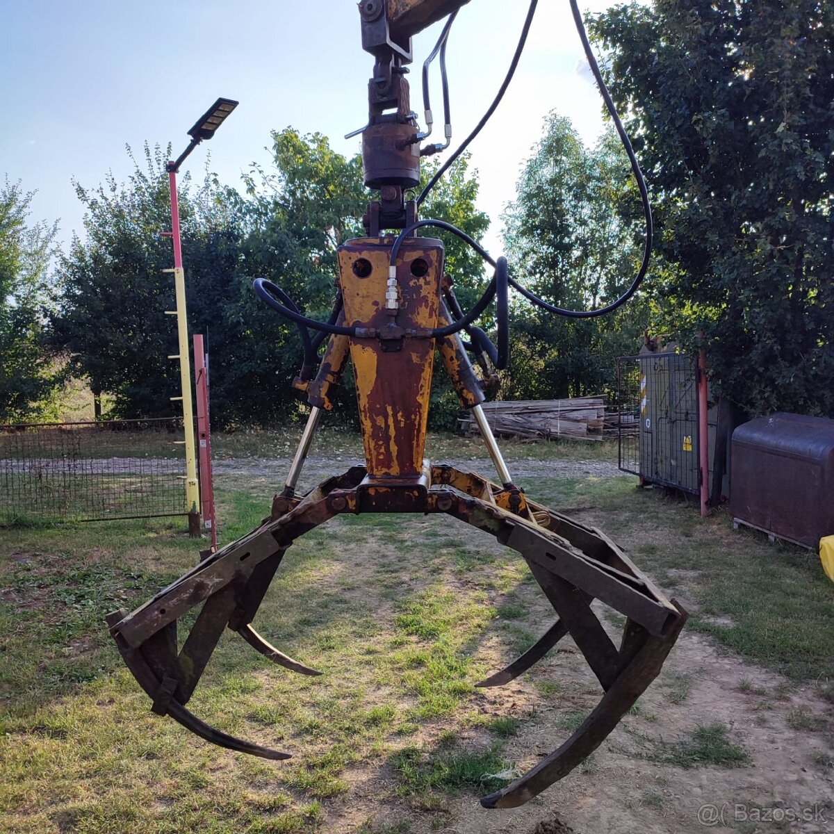 Hydraulicke klieste, drapak - 2