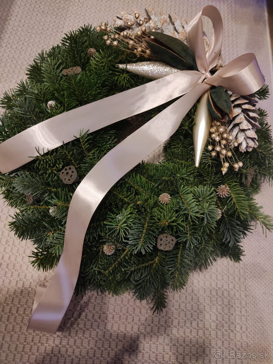 Vianočný veniec na dvere - 2