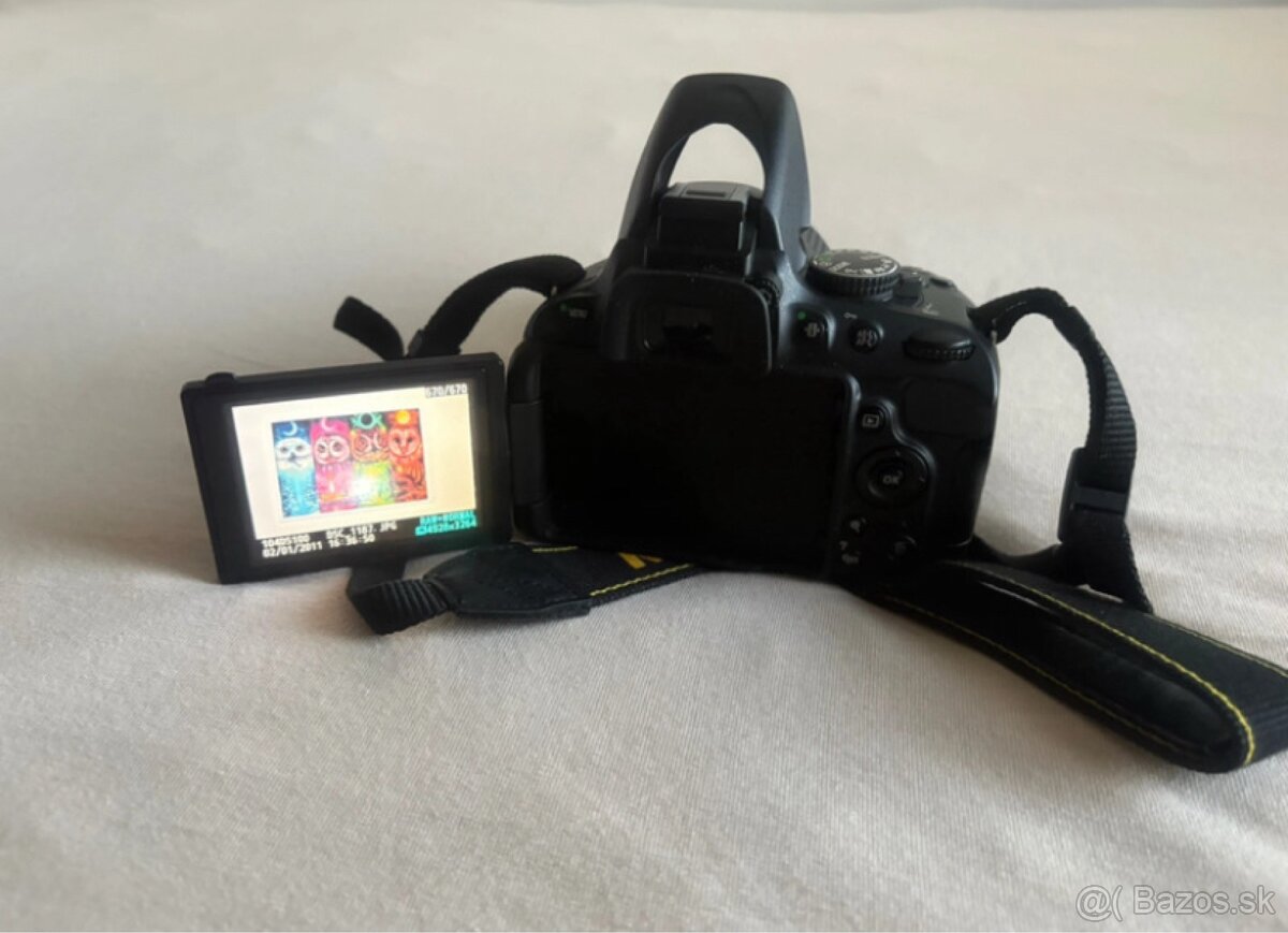 Predám zrkadlovku Nikon D5100 ako nová - 2