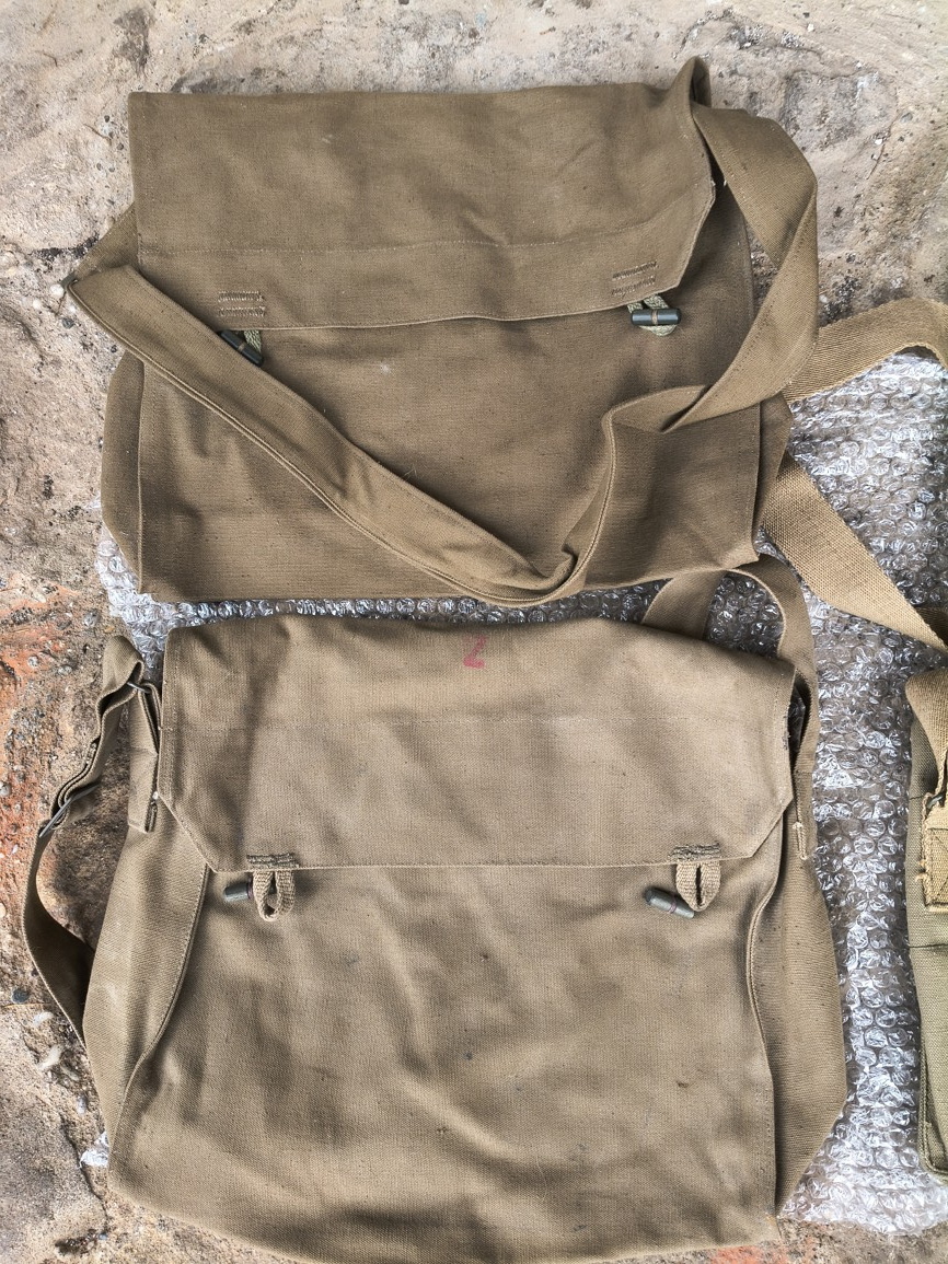 Malá polná vzor 60,brašna,vojenská,vojenský sekera - 2