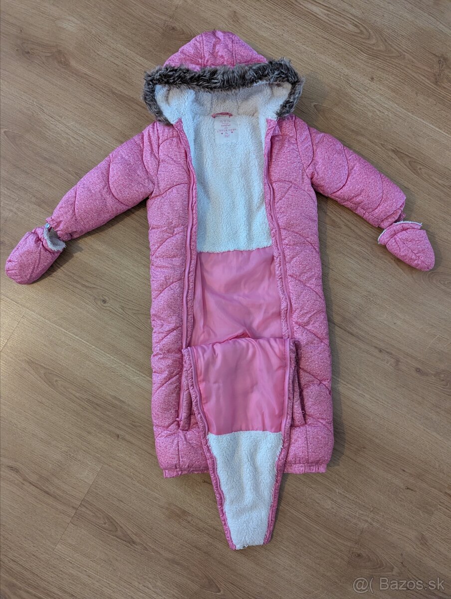 Dievčenský zimný overal - 2
