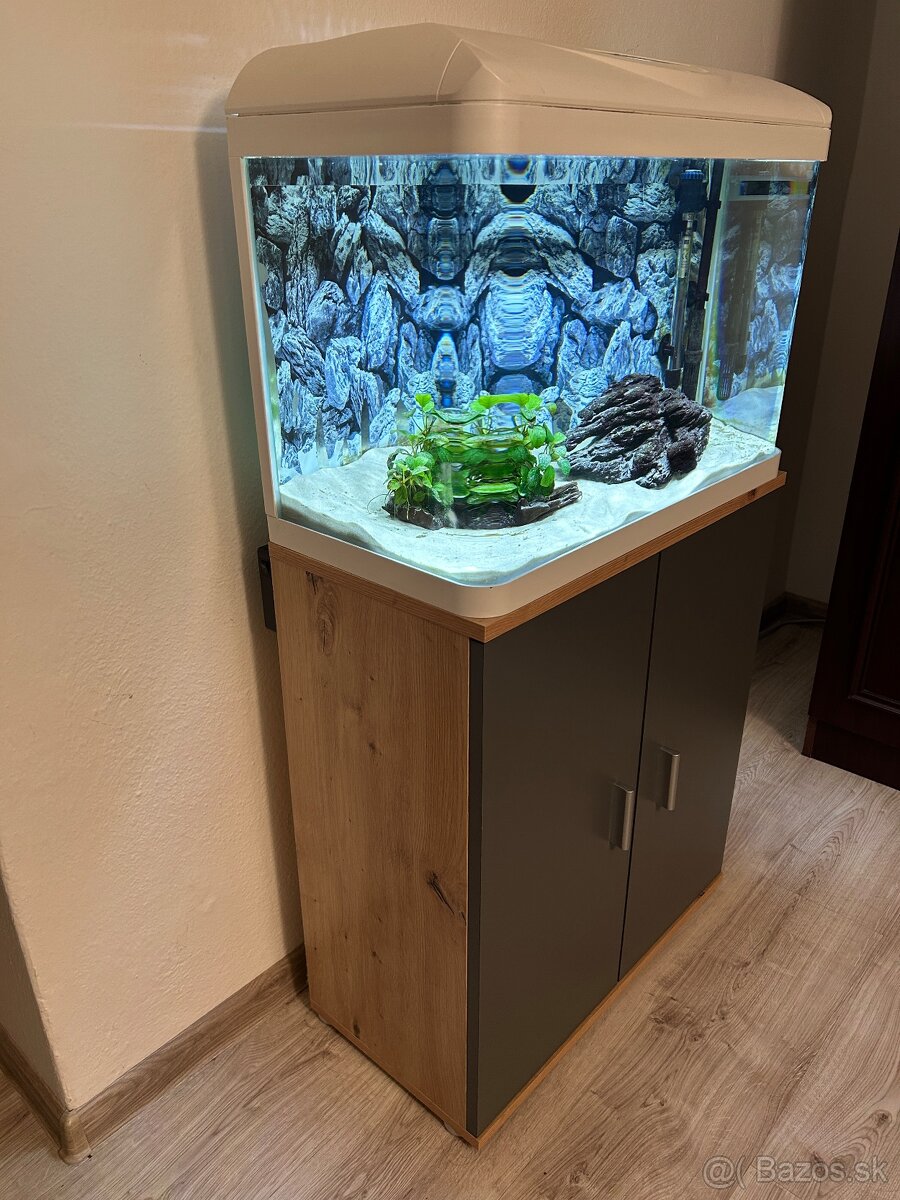 Akvárium Set 58L so skrinkou a EHEIM technikou - 2