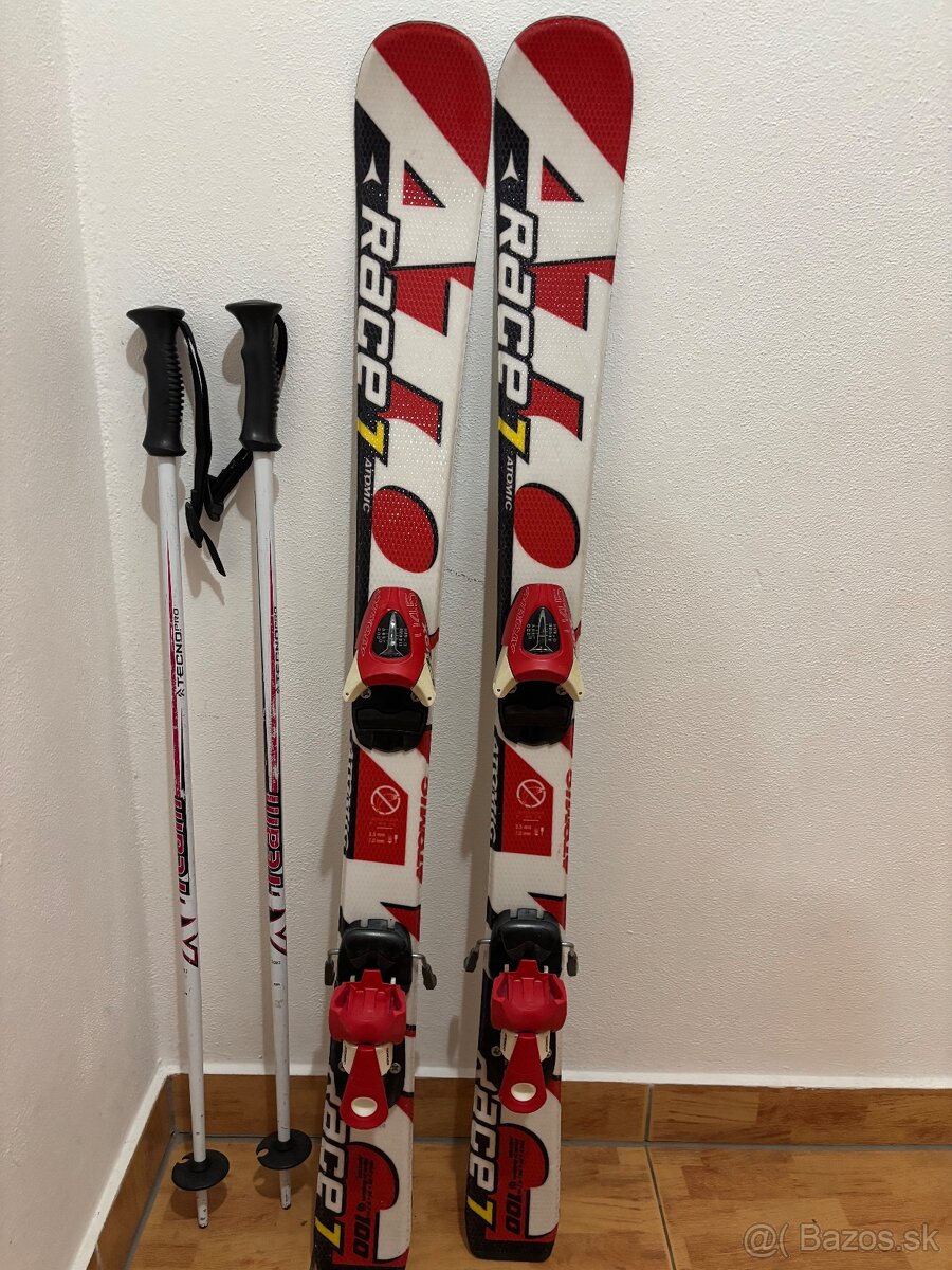 Detské lyže, lyžiarky a paličky - 2