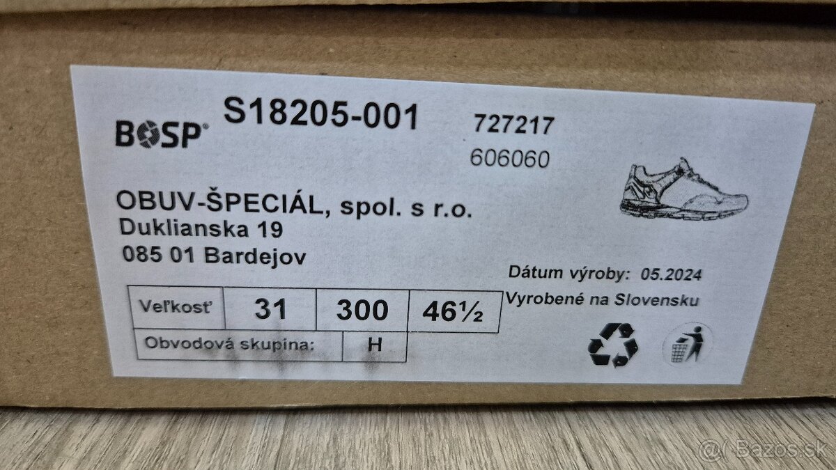 Bosp Taras nízke 46,5 - 2