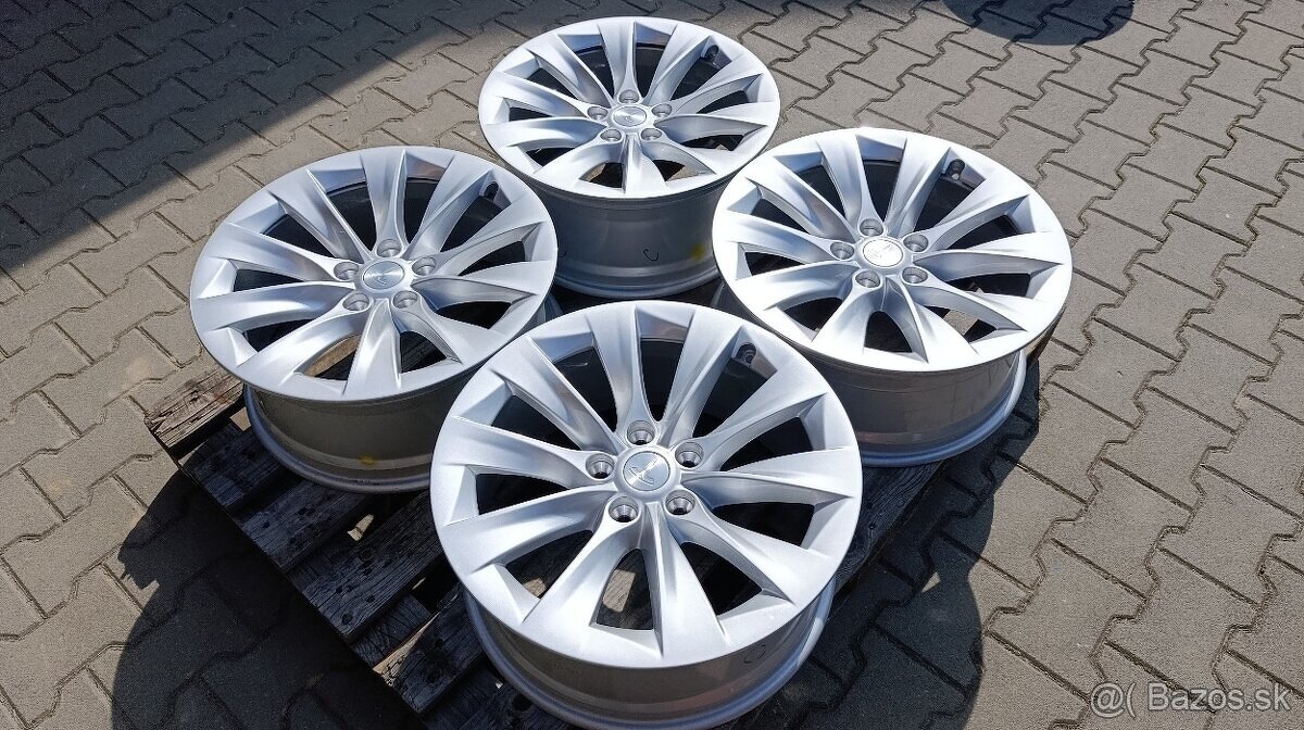 Originálne alu disky Tesla Model S 5x120 R19 - 2