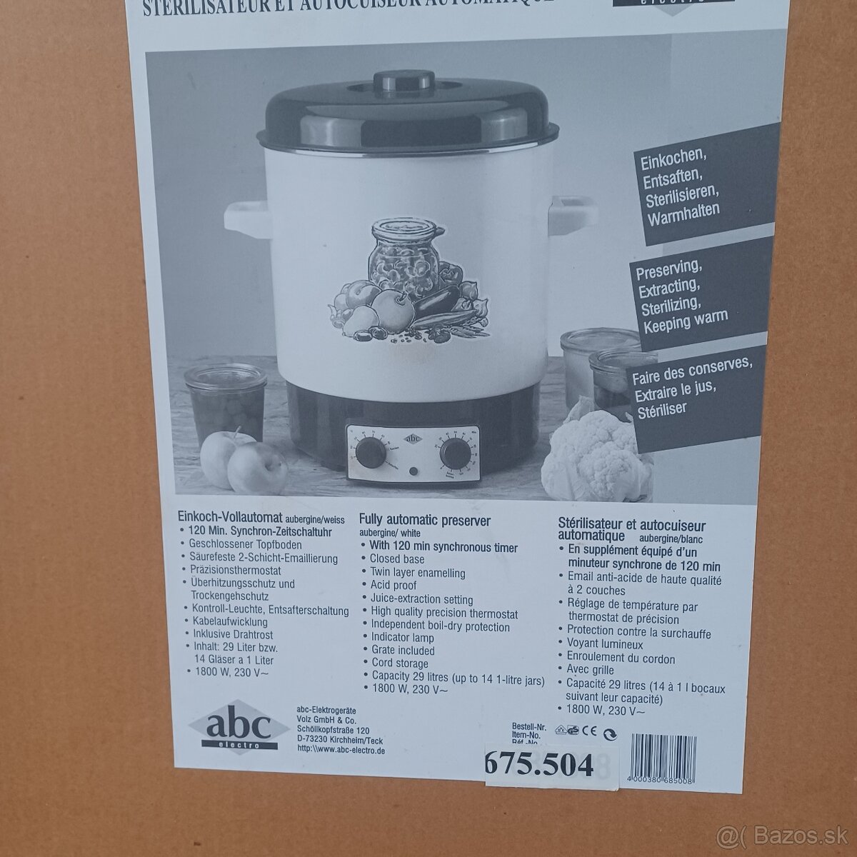 Zavaraci hrniec el. - 2