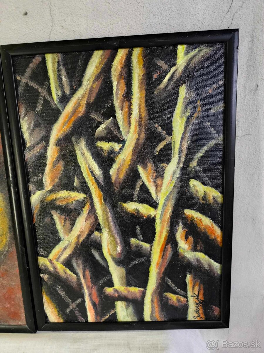 Ľubomír Ondovčík- 3 olejomaľby - 2