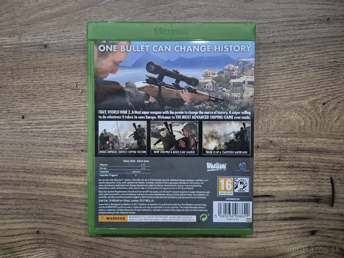 Sniper Elite 4 na Xbox One - 2
