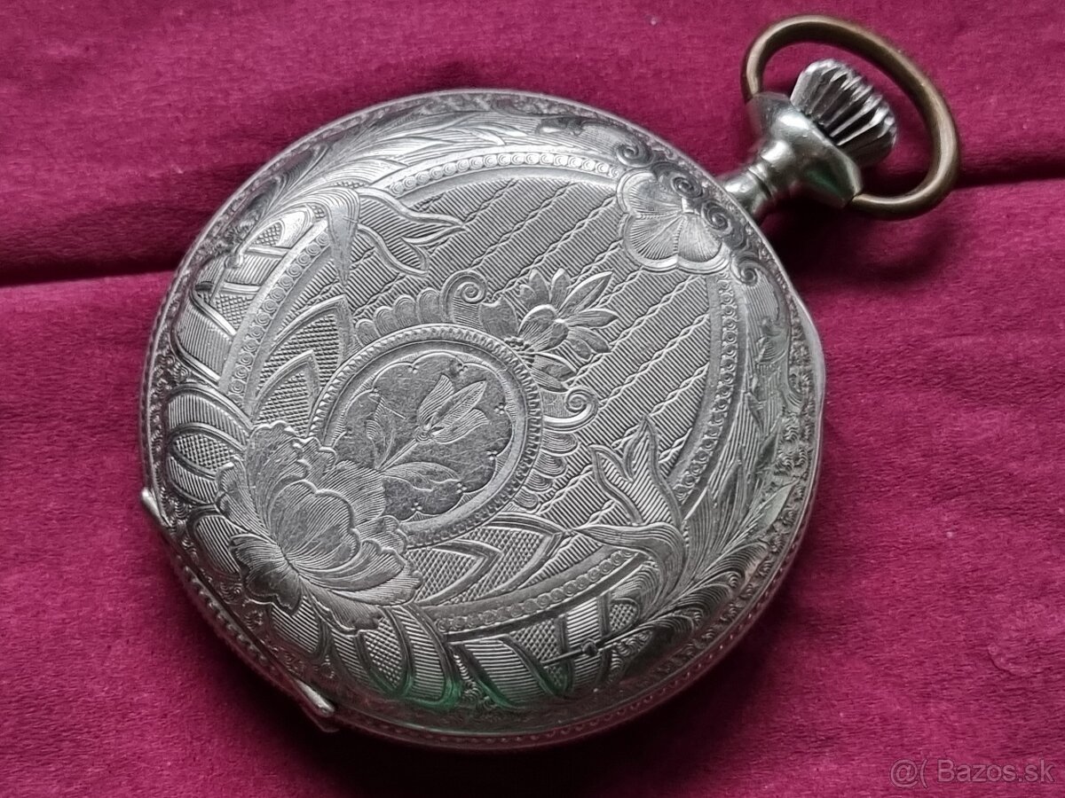 Trojplášťové vreckové hodinky. - 2