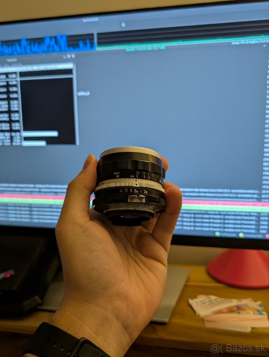 Nikkor S 35/2.8 baj. Nikon F - 2