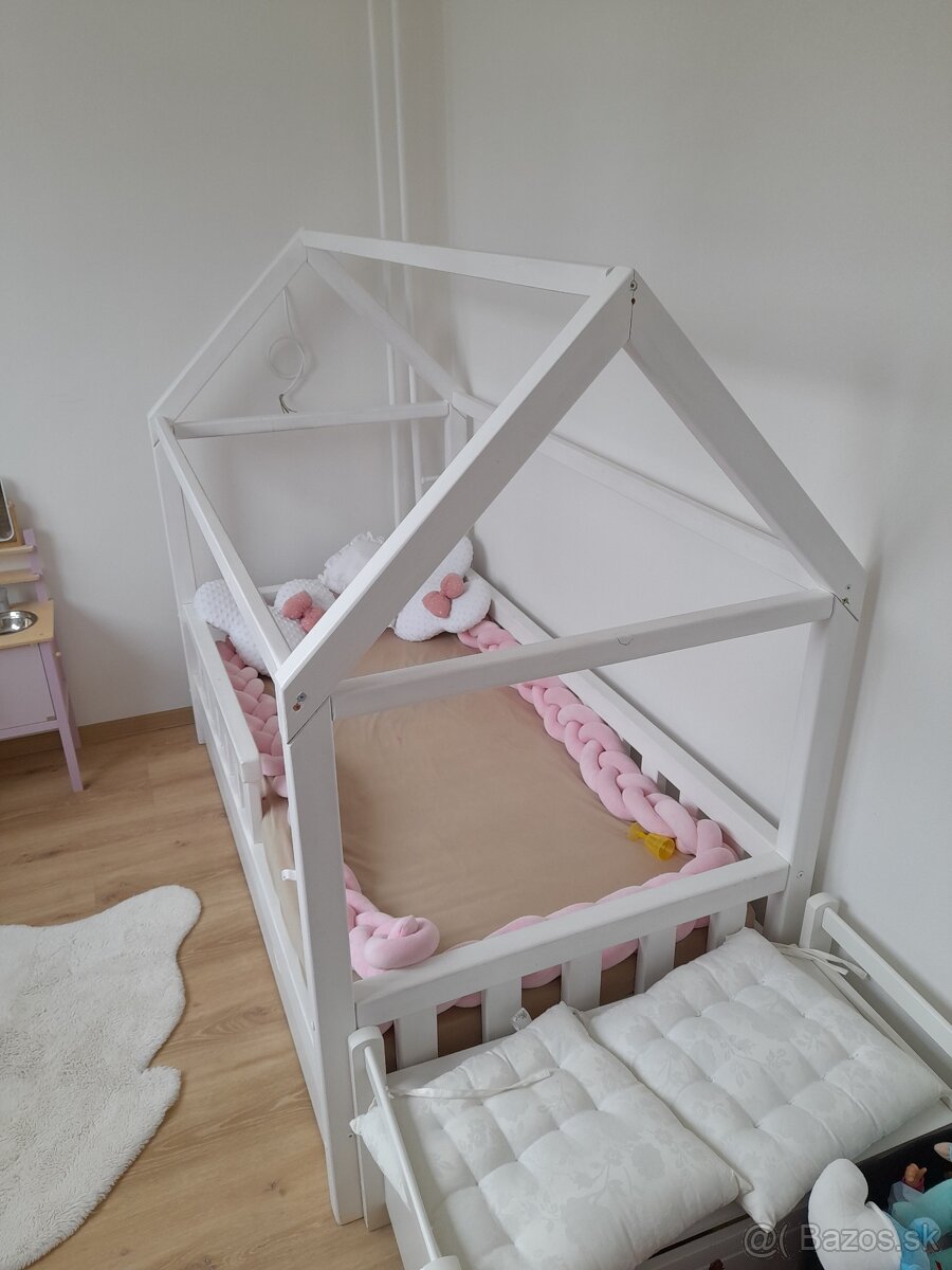 detska postielka z masivu - 2