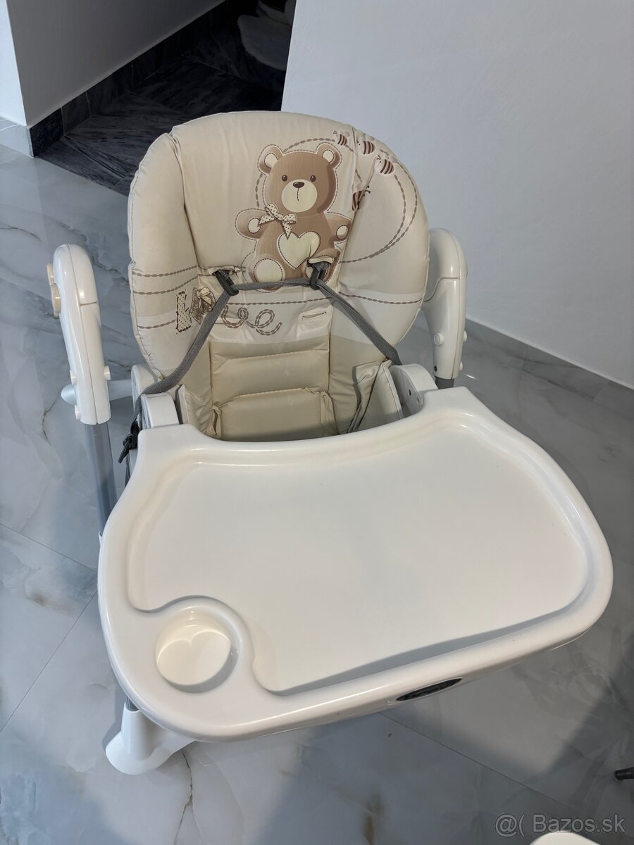 Detská jedálenská stolička BREVI. - 2