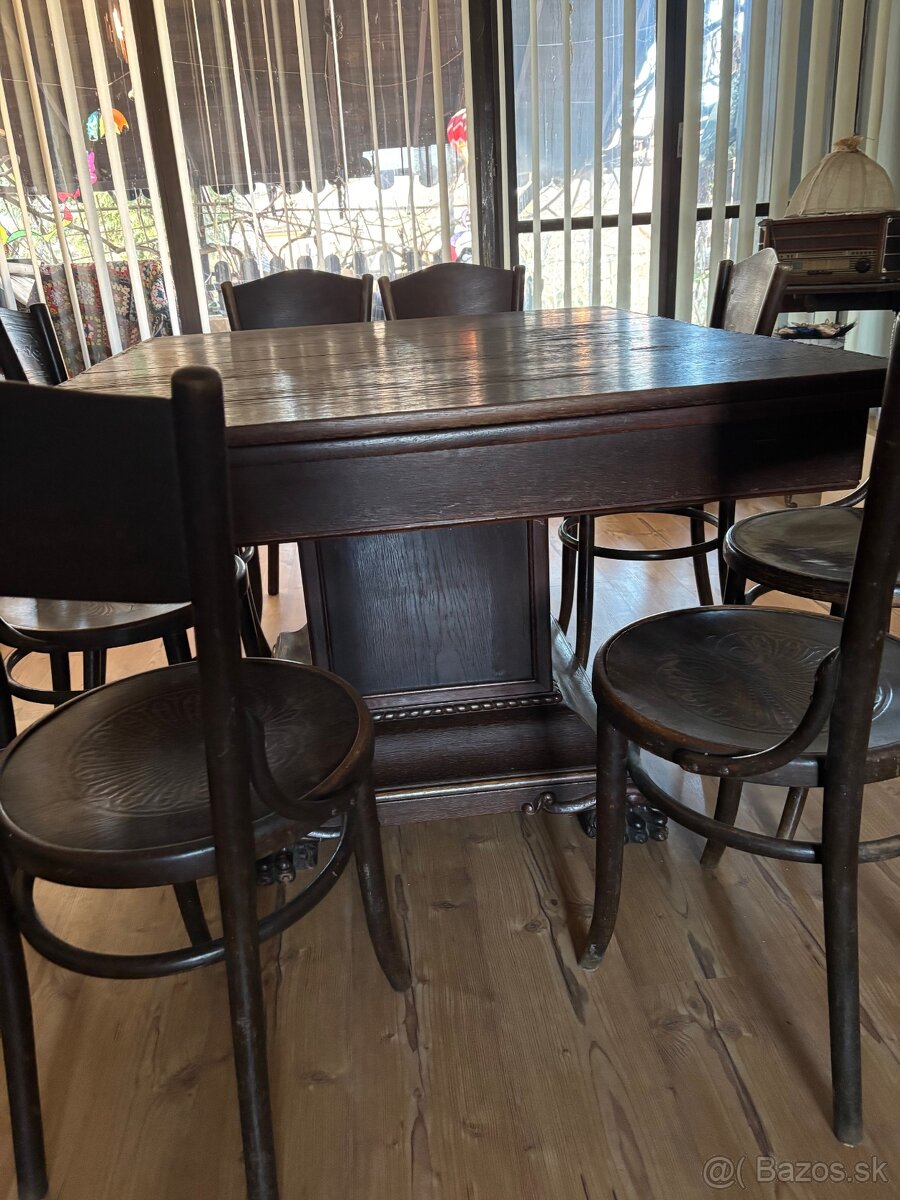 Starozitny jedalensky stol - 2