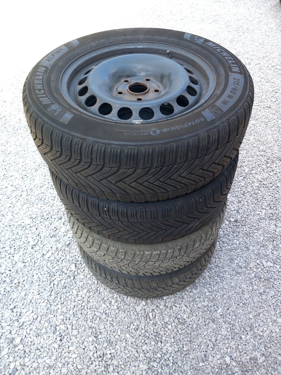 Zimná sada kolies R16 215/60 - 2