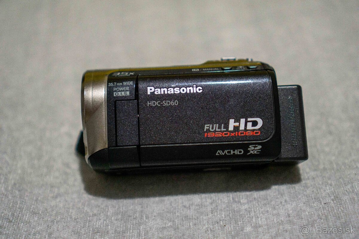 Panasonic HDC-SD60 FullHD kameru - 2