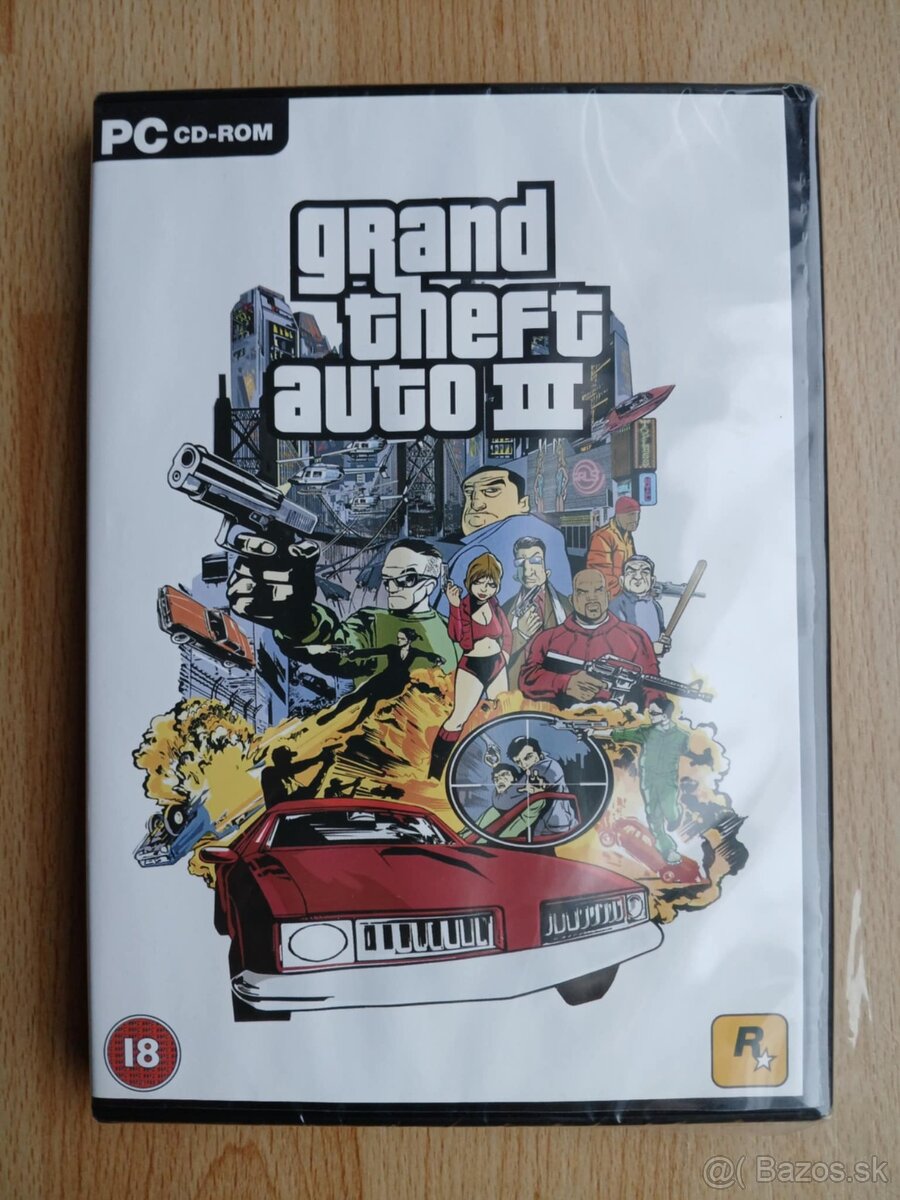 PC hra Grand theft auto III zabalená - 2