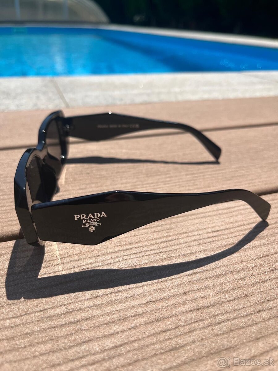 PRADA okuliare čierne plast - 2