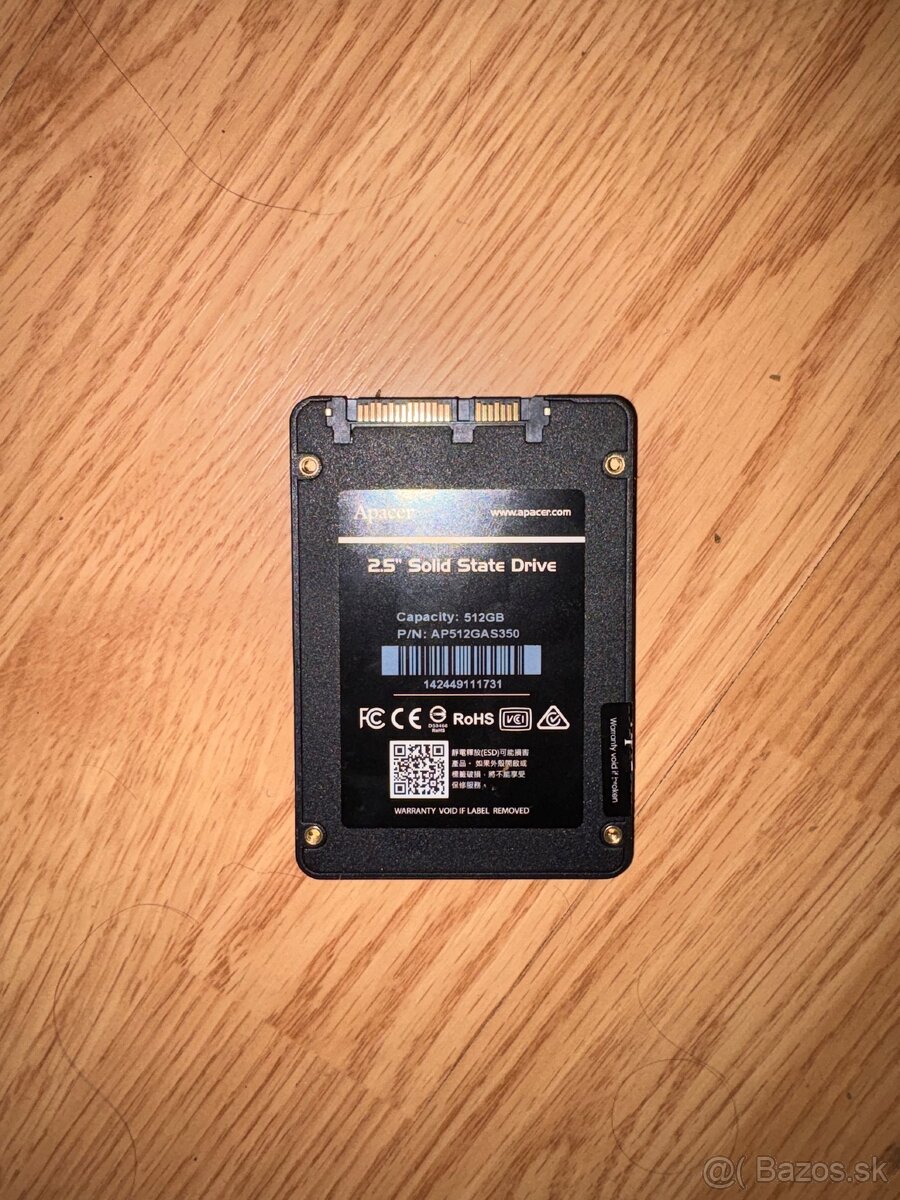 Ssd 2,5” apacer - 2