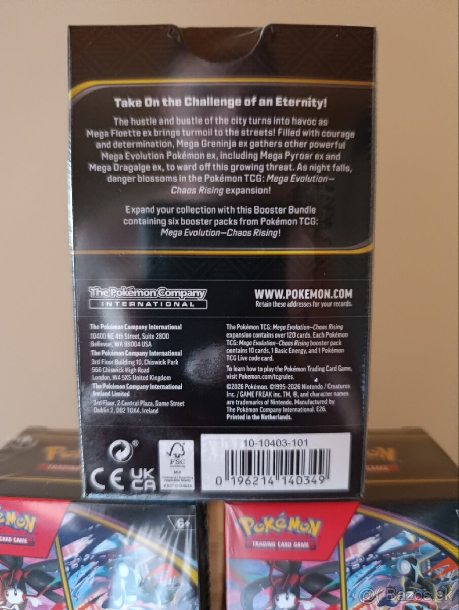 Pokemon Chaos Rising booster bundle - 2