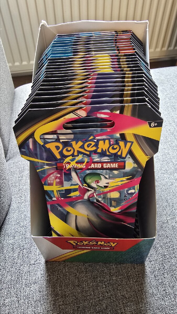 Pokémon MEGAEvo Sleeved Booster Pack Art Bundle SetOf4 - 2