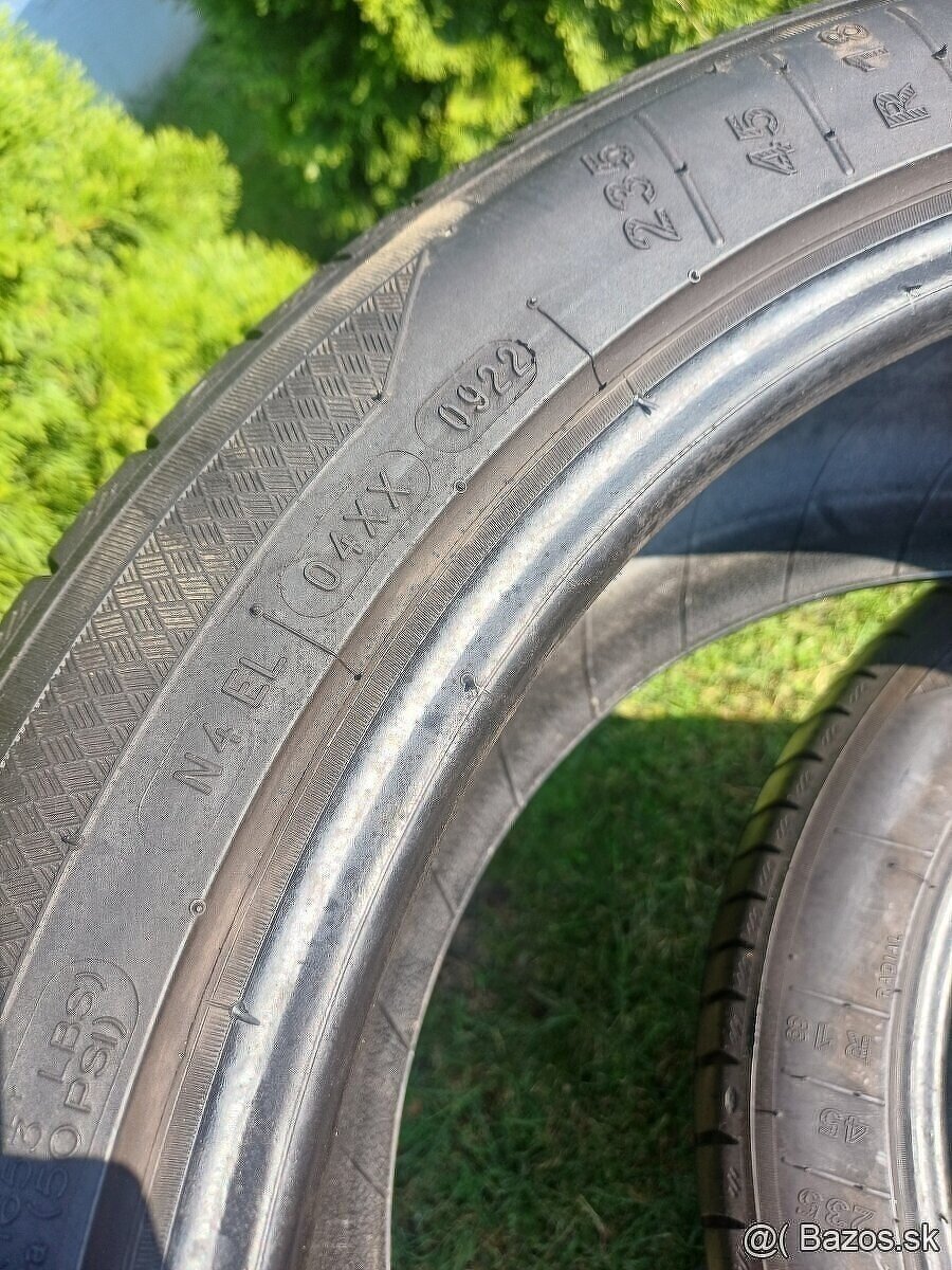 235/45 r18 letné pneumatiky ,Kleber - 2
